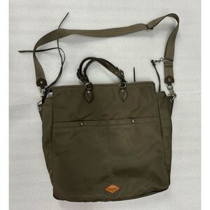 MZ Wallace Andie Bedford Crossbody Satchel Tote Bag in Sage